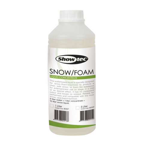 Showtec Snow/Foam Liquid 1 L