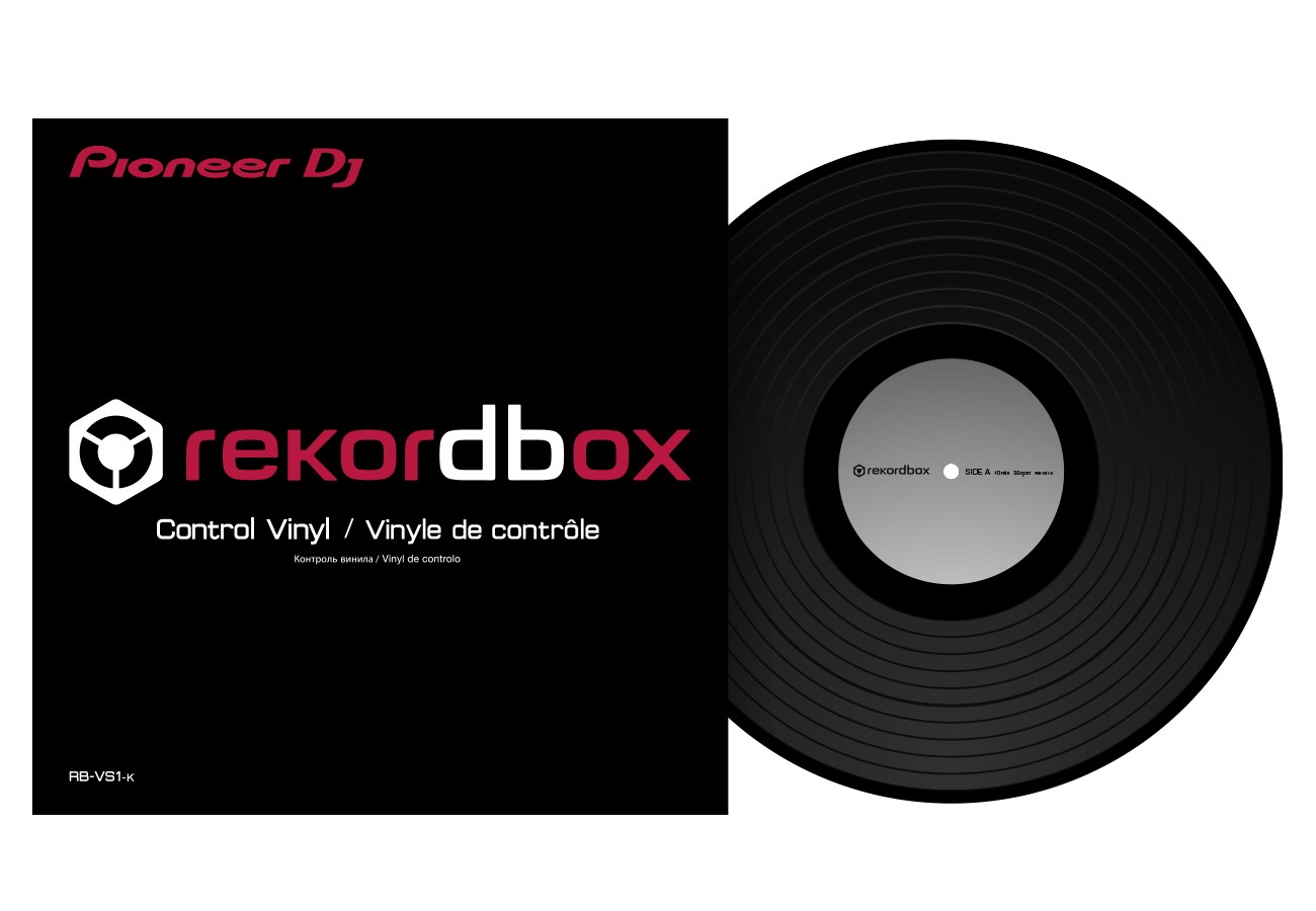 Pioneer DJ RB-VS1-K Rekordbox Vinyl
