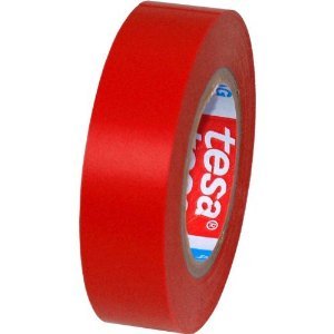 tesa 4186 PVC páska  Červená