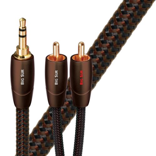 Audioquest Big Sur JR kabel audio 1 x 3,5 mm - 2 x RCA 2m